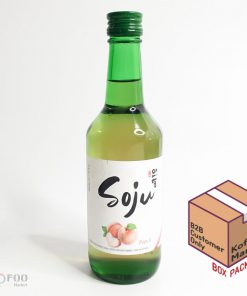 LQ. [ANDONG] DISTILLED PREMIUM SOJU PEACH 1BOX(360ML*20)