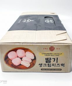 9. [SOBUDANG] STRAWBERRY CASTELLA CREAM RICE CAKE  400G(40G*10)*16