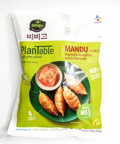 9. [CJ] BIBIGO VEGETABLE DUMPLING KIMCHI FLAVOURED SMALL PACK (420G*16)