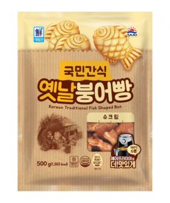 9. [DR] KOREAN TRADITIONAL FISH SHAPED BUN CREAM (500G*15)