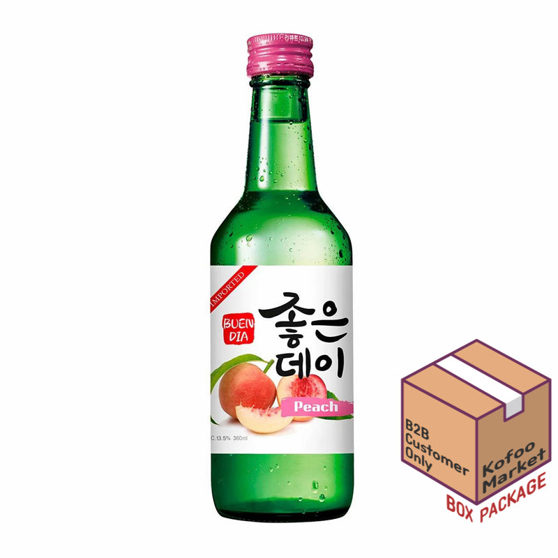 LQ. GOOD DAY FRUITS SOJU PEACH (360ML*20) – TONGIL TRADING PTY LTD