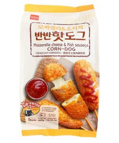 9. [WANG] MOZZARELLA CHEESE HOTDOG (80G*5)*12